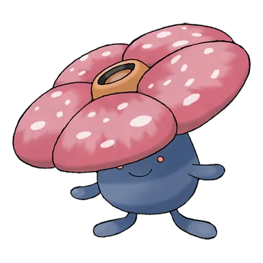 official artwork of vileplume